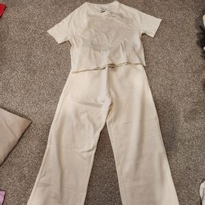 Cream Women's Jumpsuit